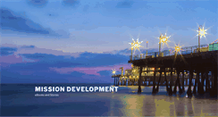 Desktop Screenshot of missiondevelopment.com