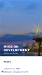 Mobile Screenshot of missiondevelopment.com