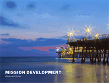Tablet Screenshot of missiondevelopment.com